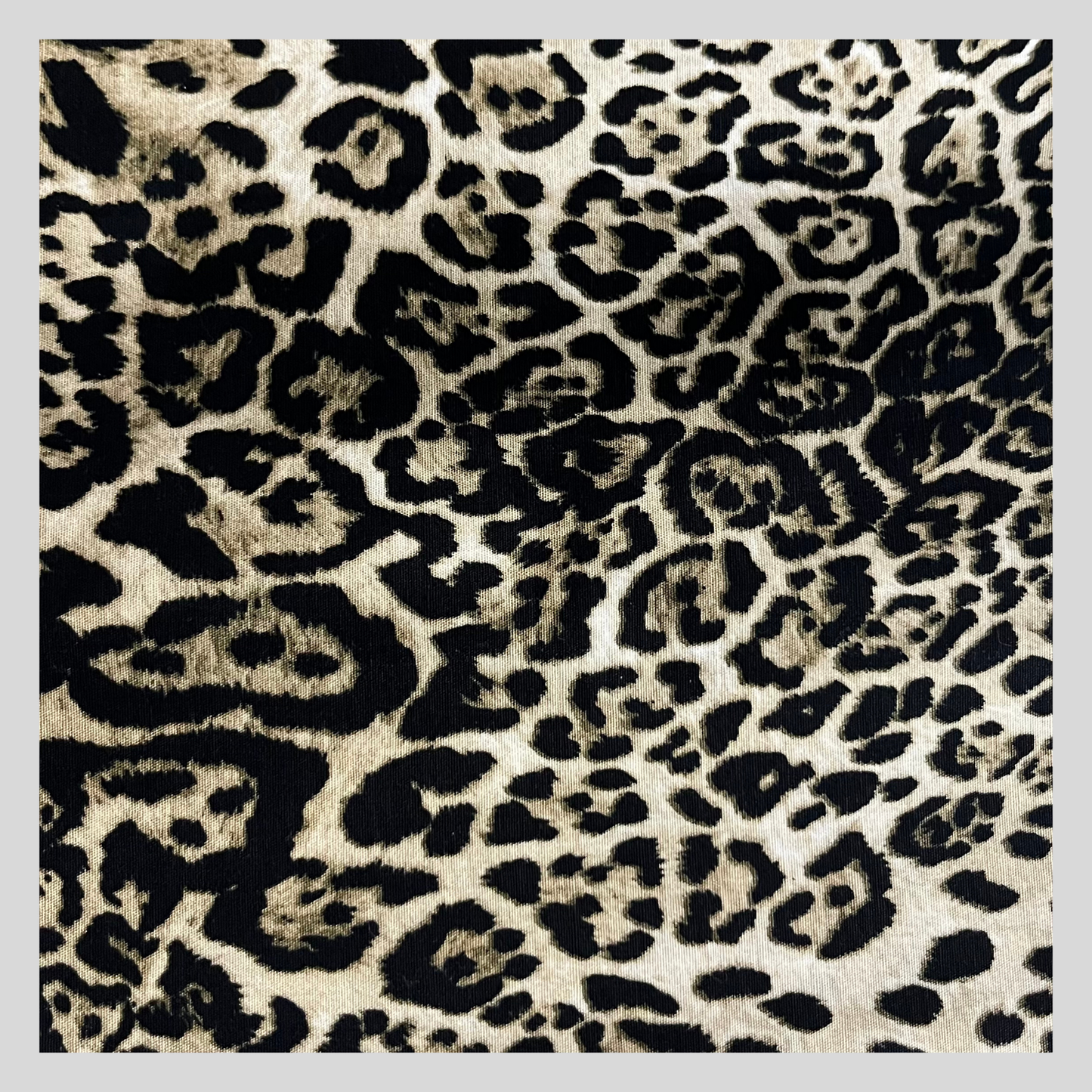 LEOPARD STAR-PATCH HOODIE