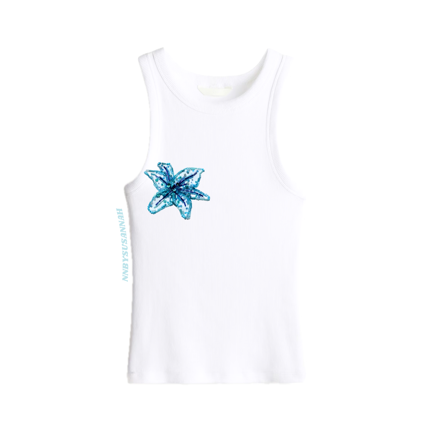 “Lily” Embroidery Tank top