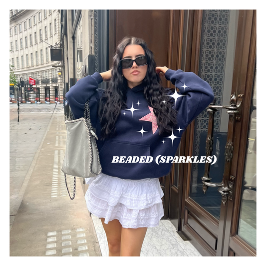 FLORAL FLAIR HOODIES (sparkles)